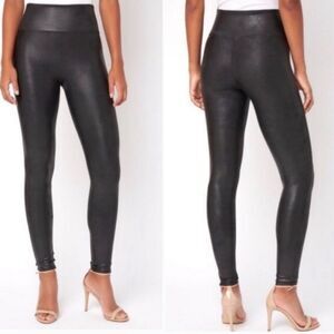 Spanx Faux Leather Leggings sz XL/TG (D0018)